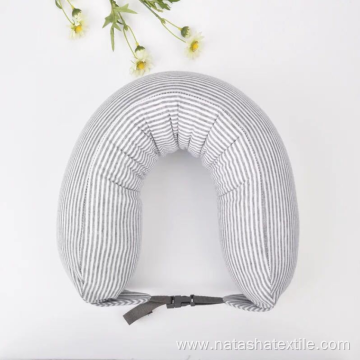 Japanese style foam particle U-shaped travel pillow